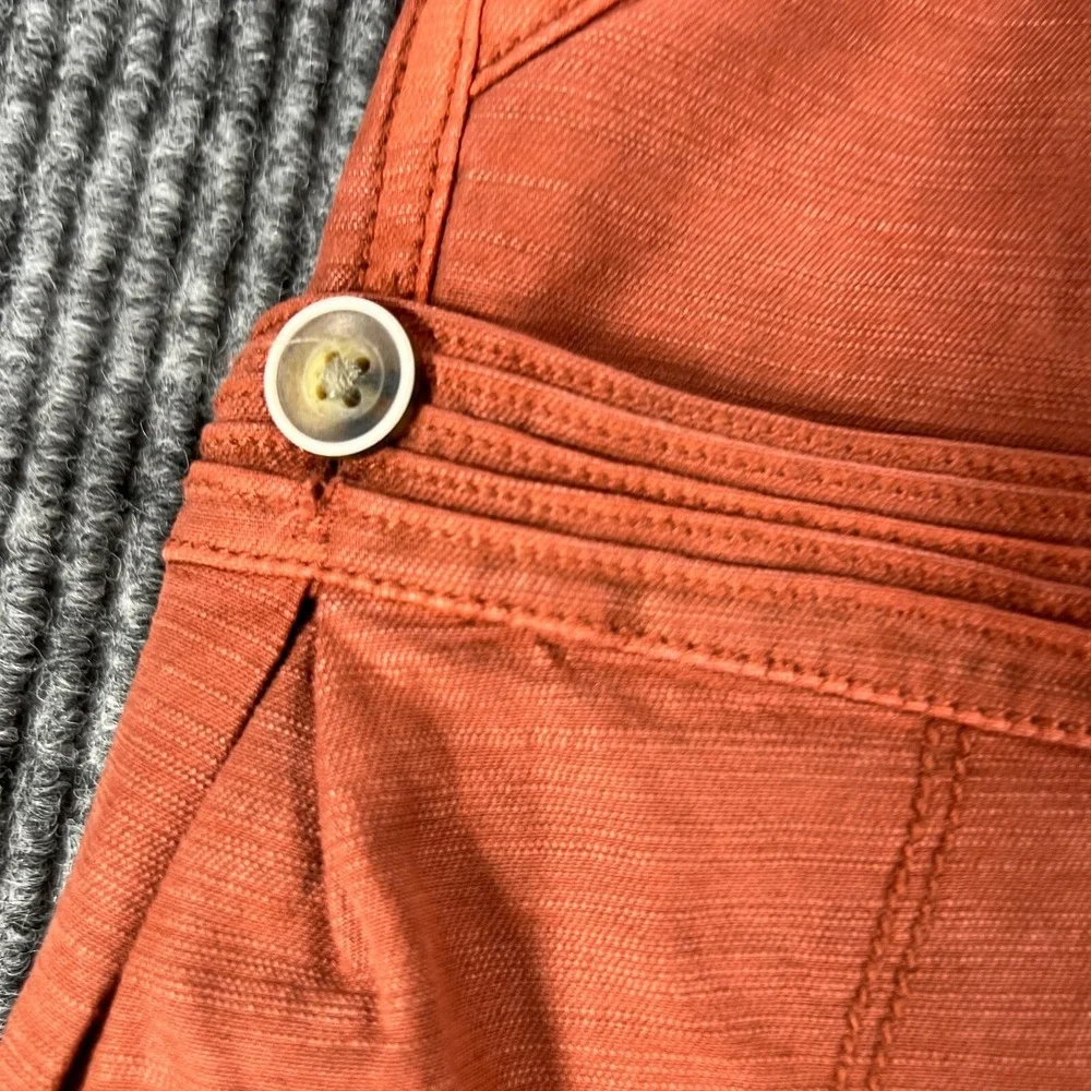 Anthropologie‎ Mens Pants Size 32 Orange Lightweight Joggers Casual Outdoor